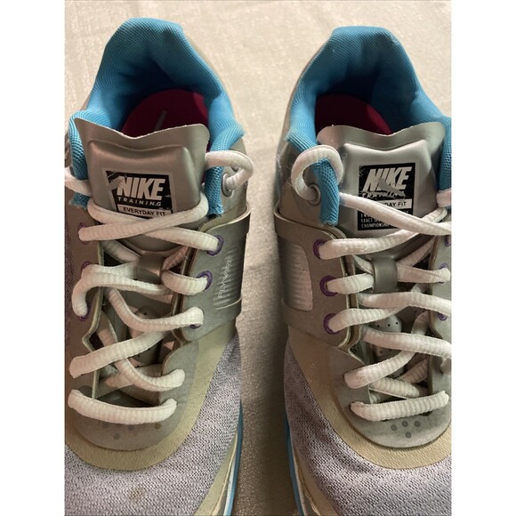 Women’s Nike Free XT Everyday size 6.5 gray white and teal Fly wire density foam - Picture 10 of 10
